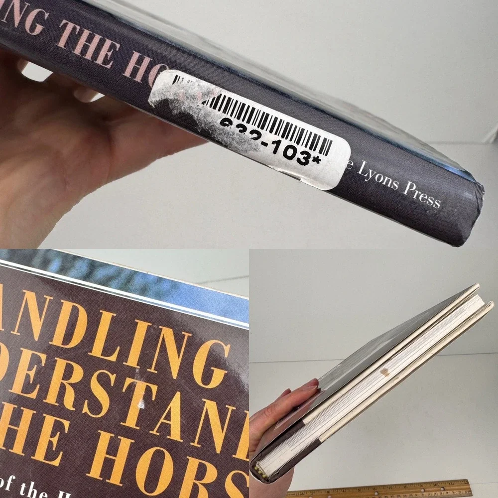Vtg 2001 Handling and‎ Understanding the Horse Hardcover Book w Dust Jacket